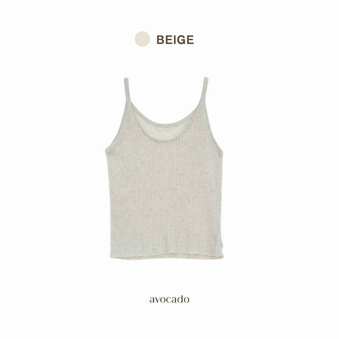 avocado - Swift Knit Camisole เสื้อกล้ามผ้าร่องใหญ่ ทรงสวย