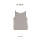 avocado - Cosmos Knit Camisole สายเดี่ยวคอปาด ดีไซน์เรียบง่าย ใส่ได้ทุกวัน