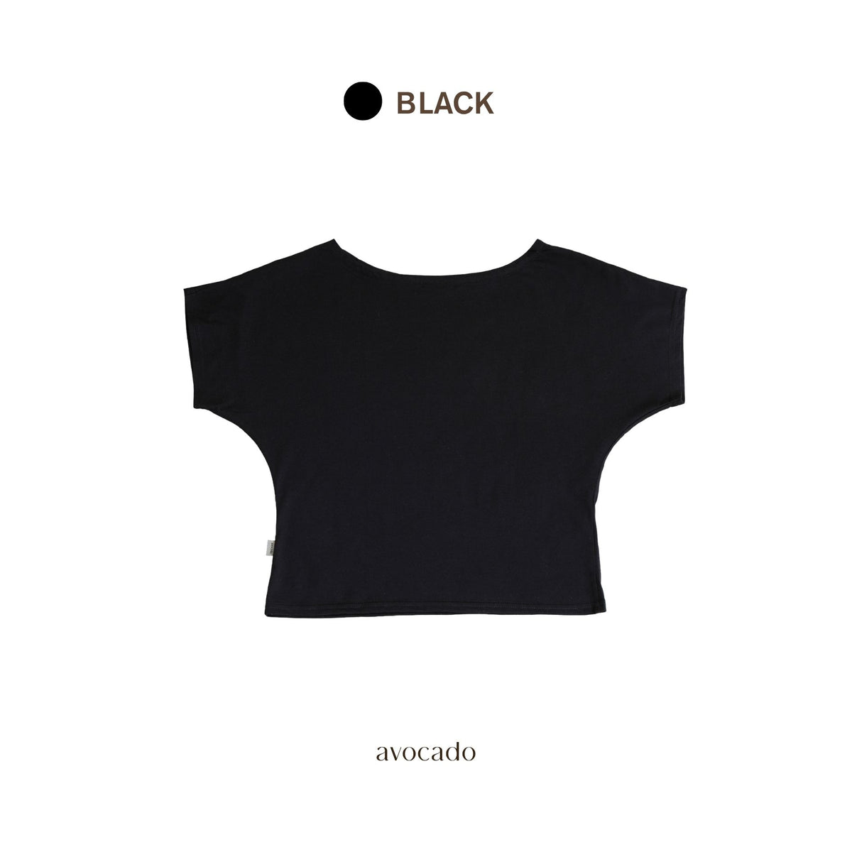 avocado - Aster top เสื้อยืดเบสิค ทรงคอปาด ดีไซน์เก็บเอวเข้า แมตช์ง่าย I มี 2 ไซส์