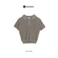 avocado - Corner Knit Polo เสื้อโปโลไหมพรม เนื้อผ้านุ่ม โปร่ง เหมาะกับ Summer