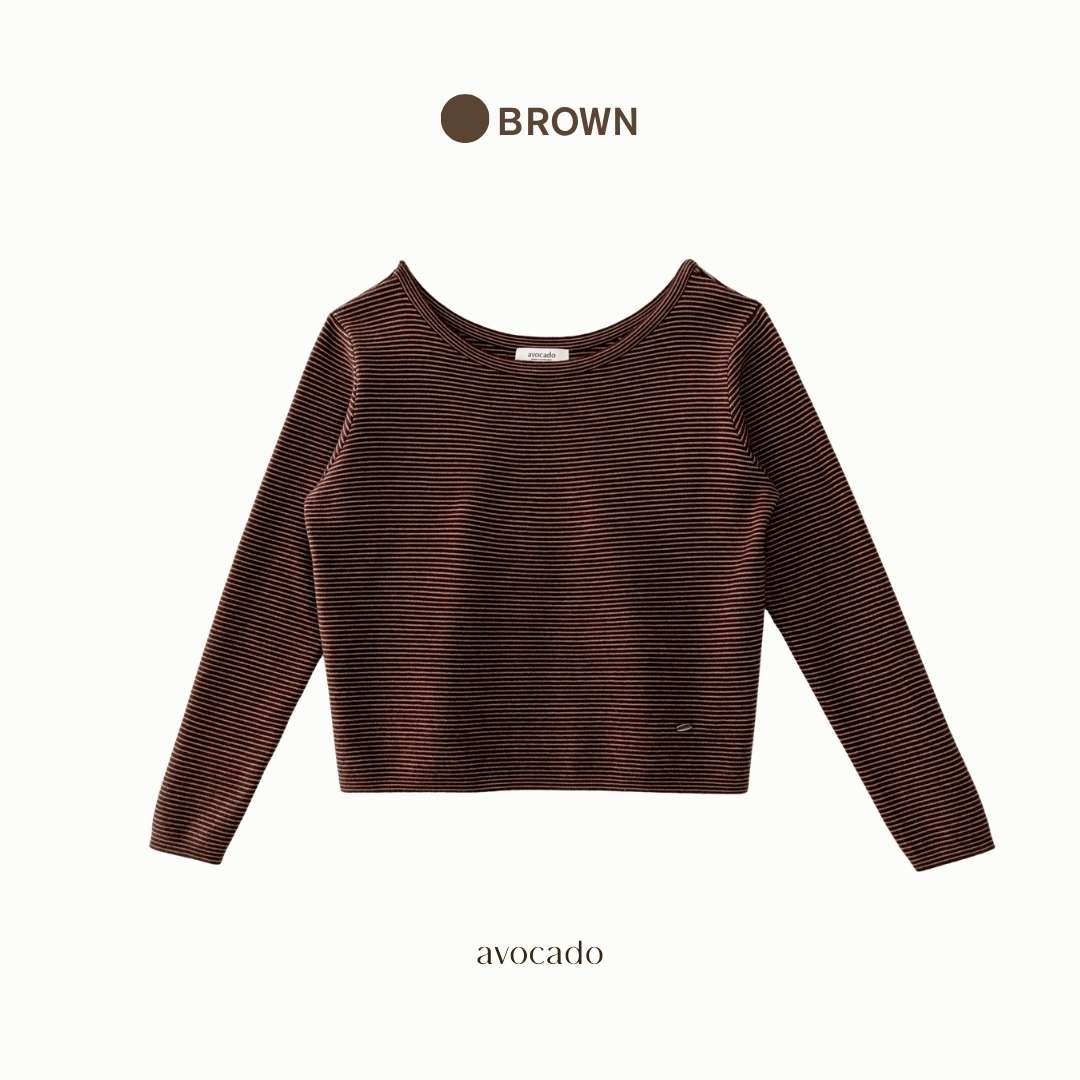 avocado - New Dawn knit top เสื้อสเวตเตอร์แขนยาว แมทช์ได้หลายสไตล์