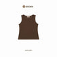 avocado - Cara Tank Tops เสื้อกล้ามทรงตัวยาว คอยู ผ้านุ่ม ลื่น ใส่สบาย