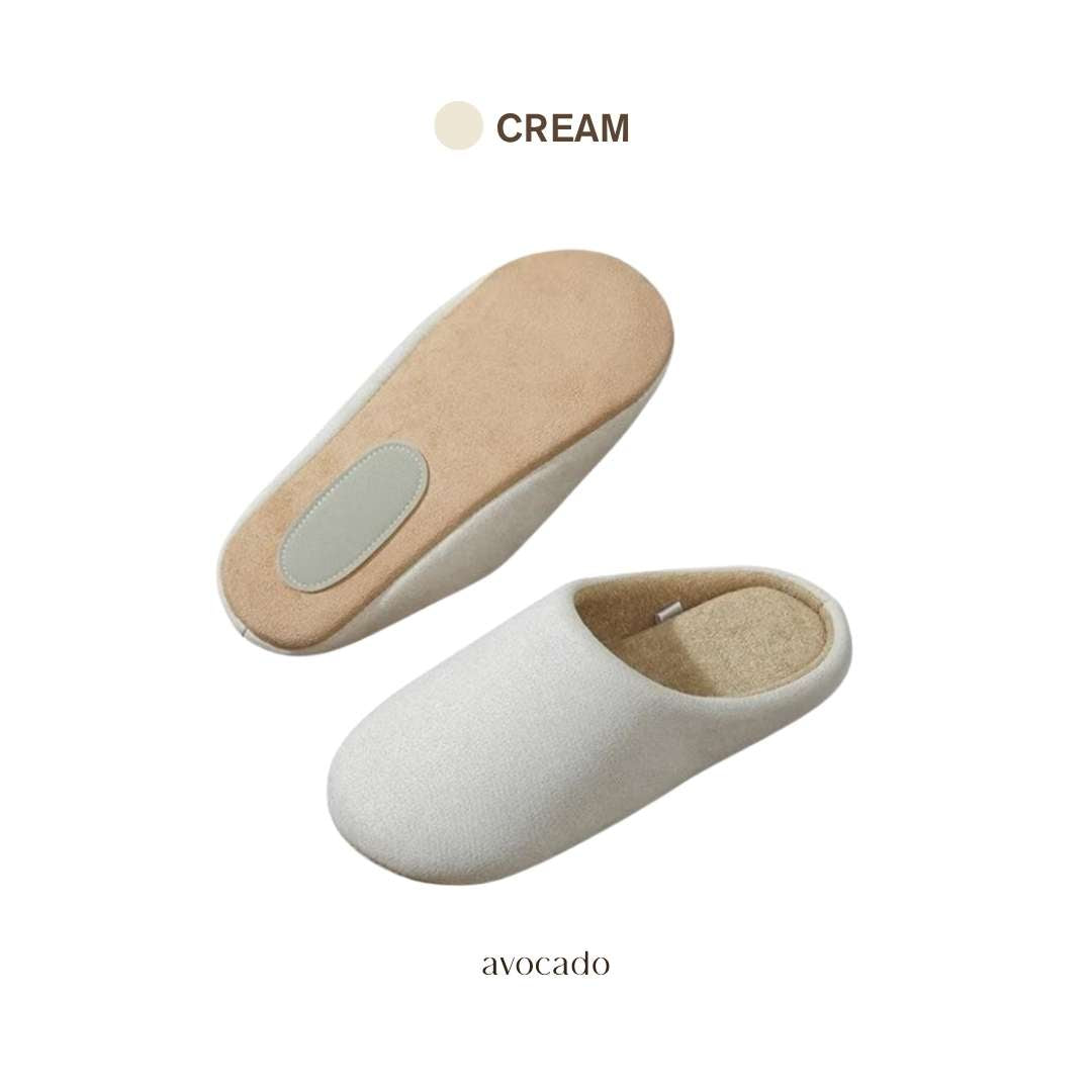 avocado - Alune Slipper รองเท้าผ้าหนังกลับเทียมใช้ในบ้าน