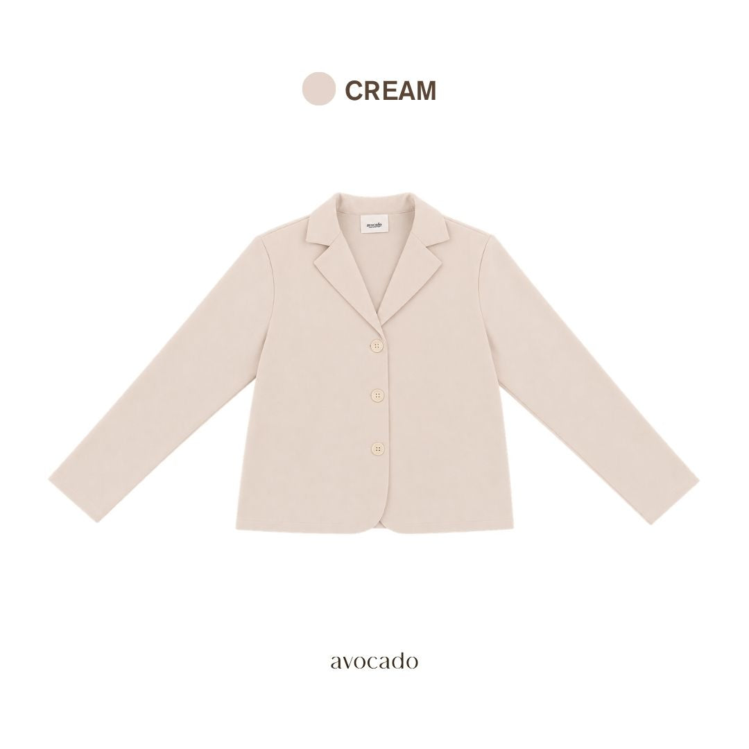 avocado - Beannie crop blazer เสื้อเบลเซอร์ทรงครอป กึ่งทางการ