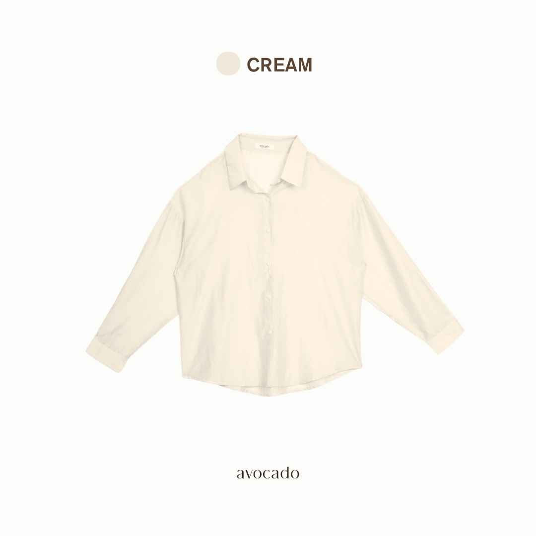avocado - Milan light shirt เสื้อเชิ้ตเนื้อผ้า Lyocell Premium สัมผัสนุ่ม เย็น สบาย