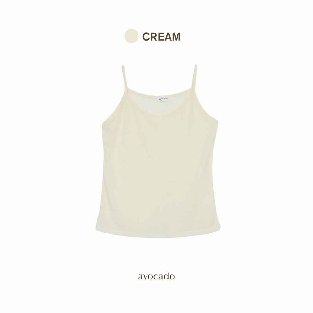 avocado - Ramel soft camisole เสื้อกล้ามเนื้อผ้า Cotton อยู่ทรงสวย
