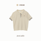 avocado - Churro Knit Polo เสื้อโปโลไหมพรม ยืดได้เยอะ ไม่ต้องรีด