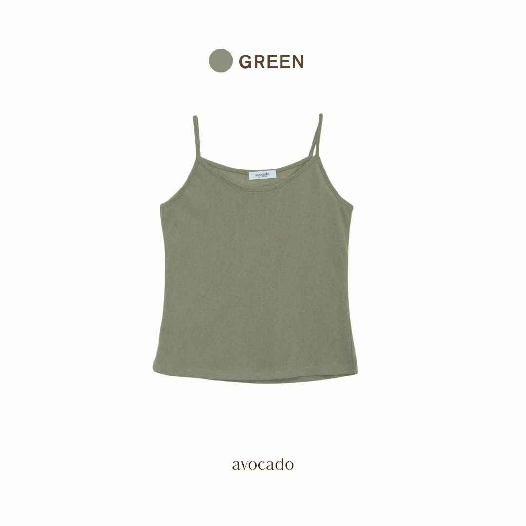 avocado - Ramel soft camisole เสื้อกล้ามเนื้อผ้า Cotton อยู่ทรงสวย