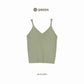 avocado - Bonbon soft camisole เสื้อกล้ามผ้าไหมพรม ทรงคอวี