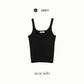 avocado - Madele Knit Tank เสื้อกล้ามเนื้อผ้าไหมพรมผ้าร่อง เข้ารูป ทรงสวย