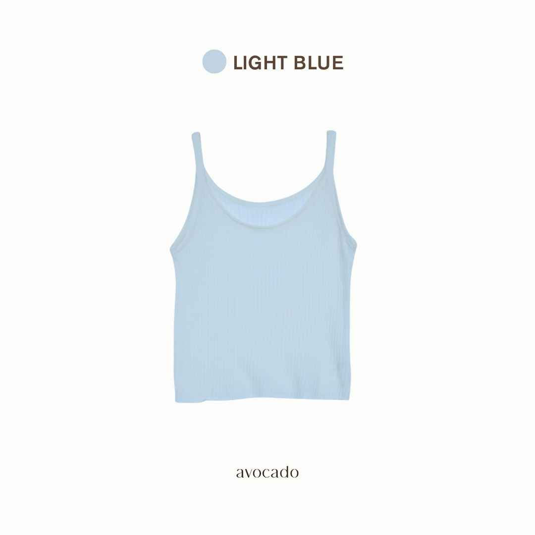 avocado - Swift Knit Camisole เสื้อกล้ามผ้าร่องใหญ่ ทรงสวย