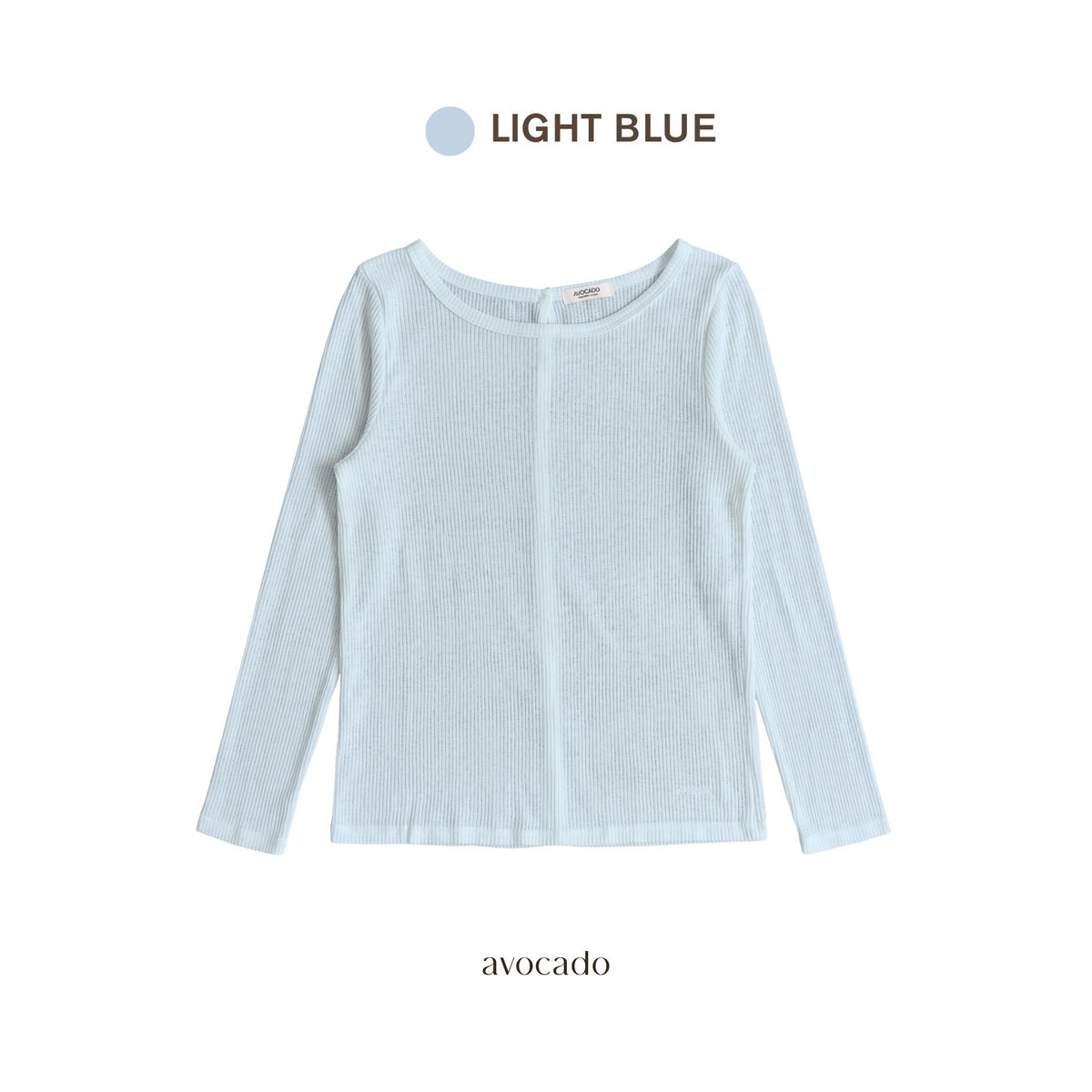 avocado - Corin Top เสื้อแขนยาวเนื้อผ้าซีทรู บางเบา ดีไซน์กระดุมผ่าหลัง