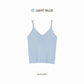 avocado - Bonbon soft camisole เสื้อกล้ามผ้าไหมพรม ทรงคอวี