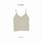 avocado - Bonbon soft camisole เสื้อกล้ามผ้าไหมพรม ทรงคอวี