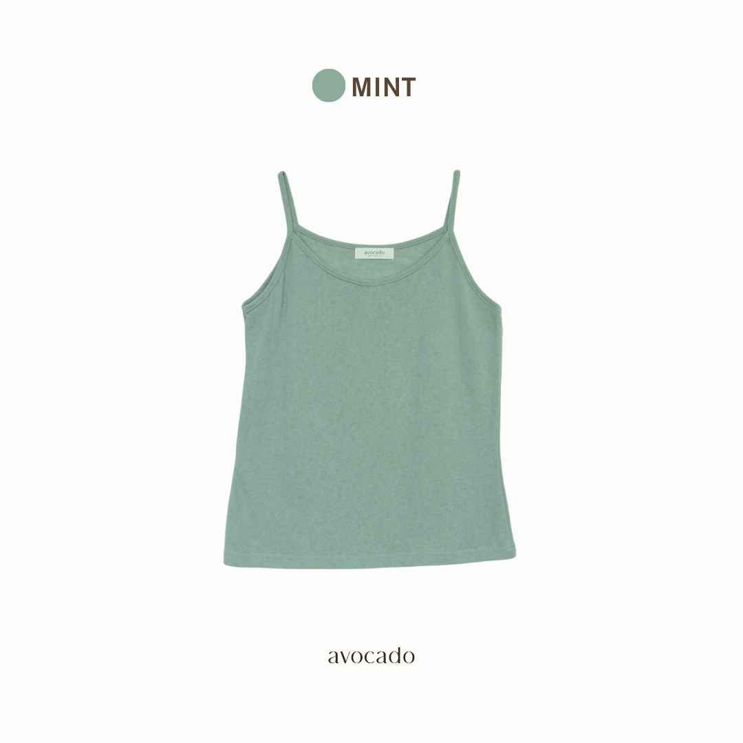avocado - Ramel soft camisole เสื้อกล้ามเนื้อผ้า Cotton อยู่ทรงสวย