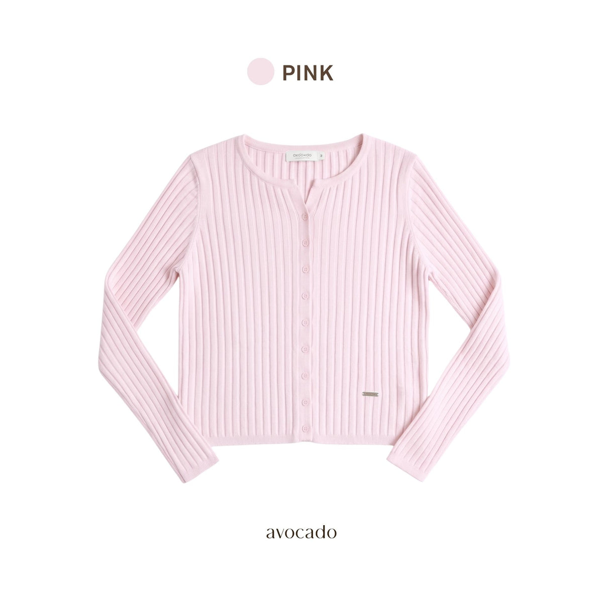 avocado - Celi knit cardigan คาร์ดิแกนผ้าร่อง ผ้านุ่ม I มี 3 ไซส์