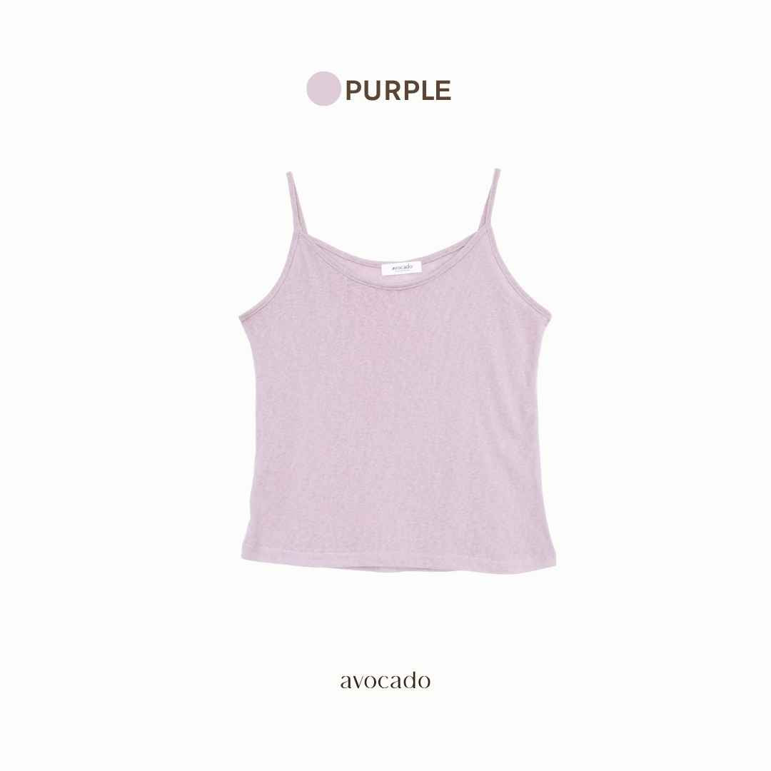 avocado - Ramel soft camisole เสื้อกล้ามเนื้อผ้า Cotton อยู่ทรงสวย