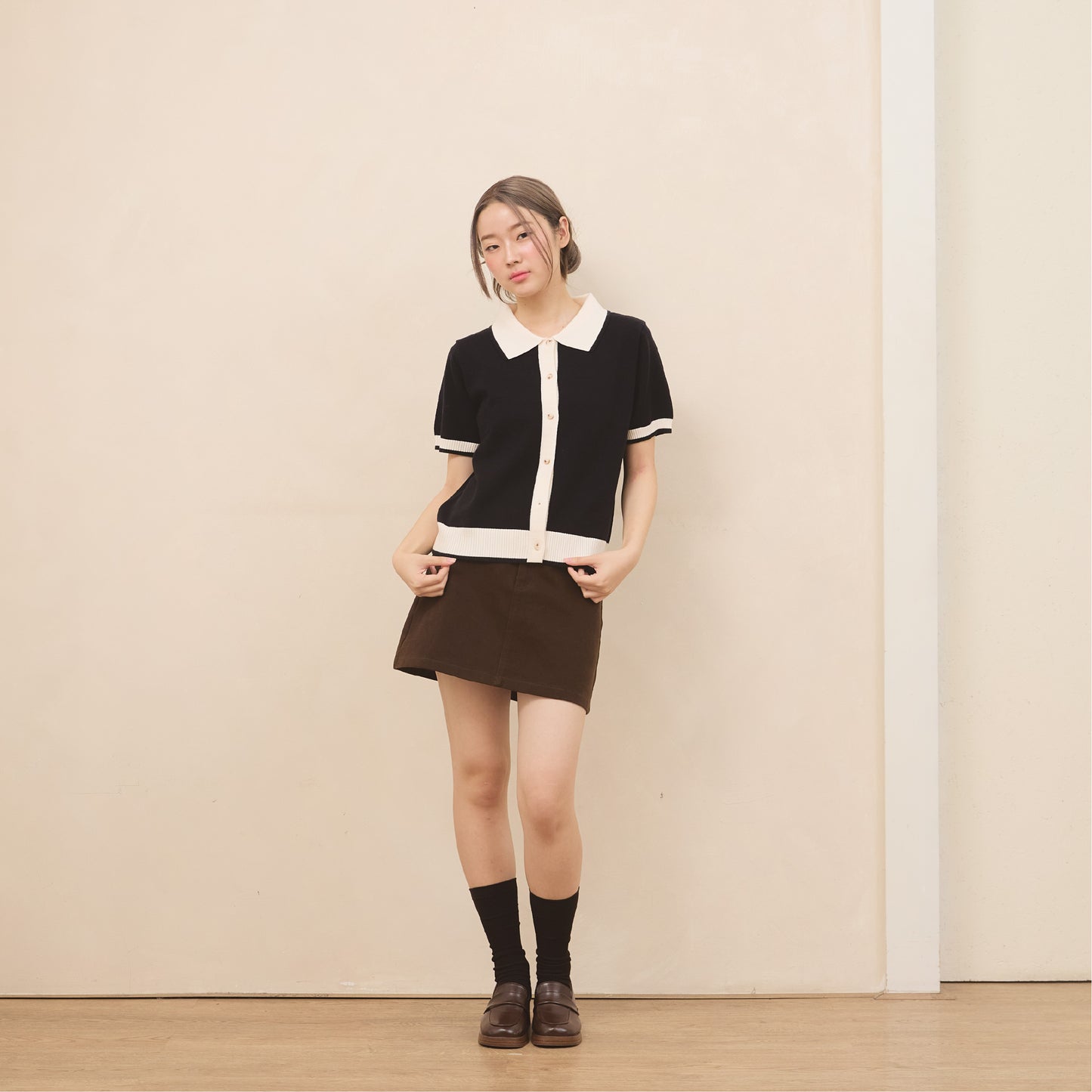 avocado - Tiramisu Knit Polo เสื้อโปโลตัดขอบ Soft & Smooth Knit เนื้อผ้านุ่ม ใส่สบาย