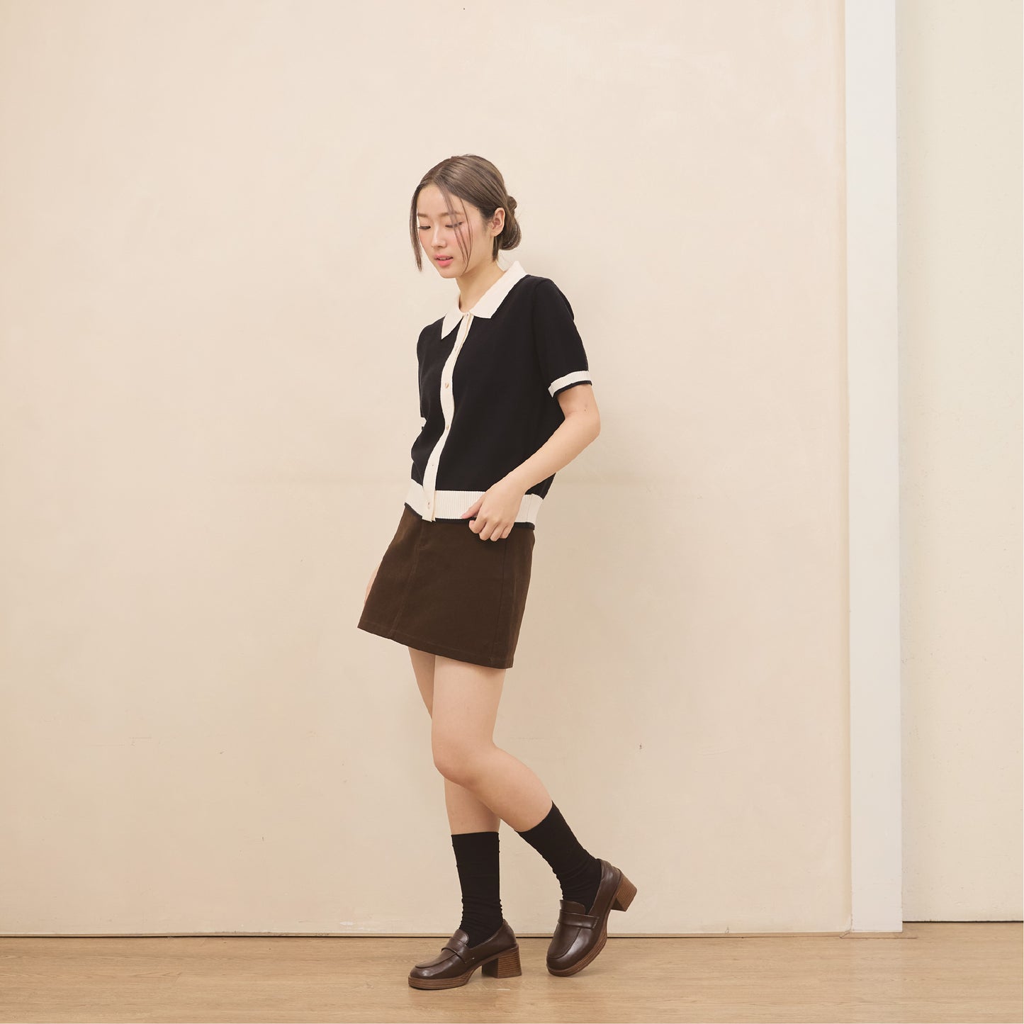 avocado - Tiramisu Knit Polo เสื้อโปโลตัดขอบ Soft & Smooth Knit เนื้อผ้านุ่ม ใส่สบาย