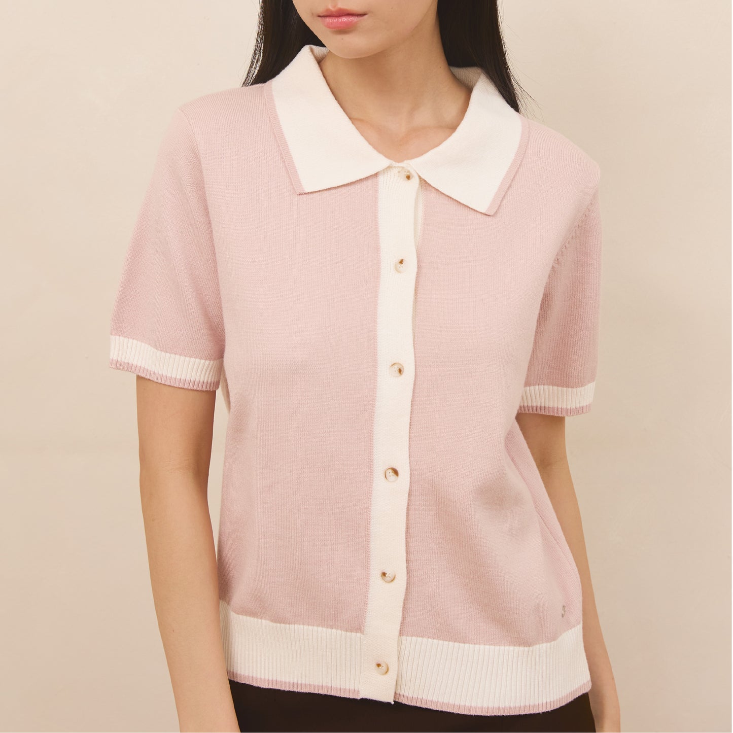 avocado - Tiramisu Knit Polo เสื้อโปโลตัดขอบ Soft & Smooth Knit เนื้อผ้านุ่ม ใส่สบาย
