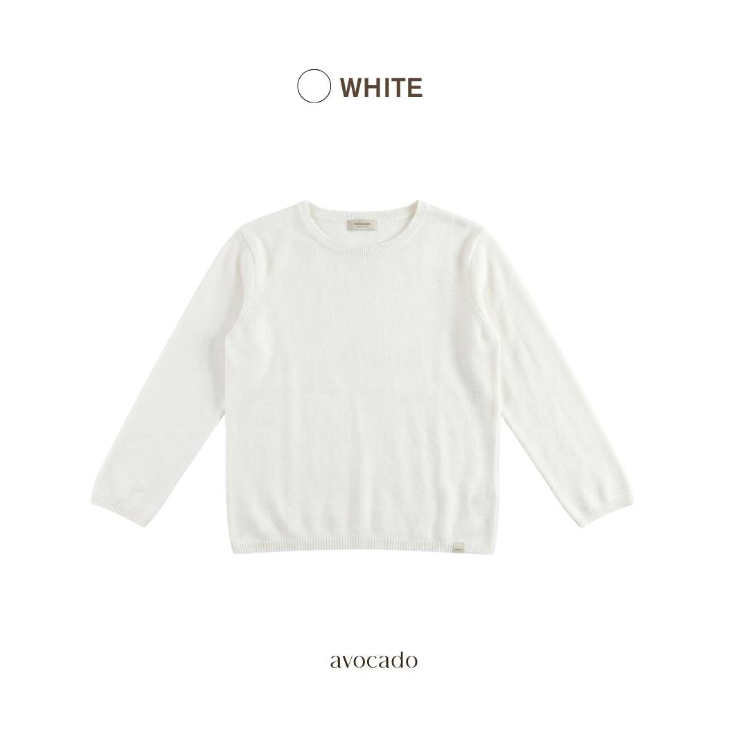 avocado - Loose-Lie Knit Tops เสื้อแขนยาวเนื้อผ้าเบา ๆ ใส่ง่าย แมตช์ได้หลายลุค