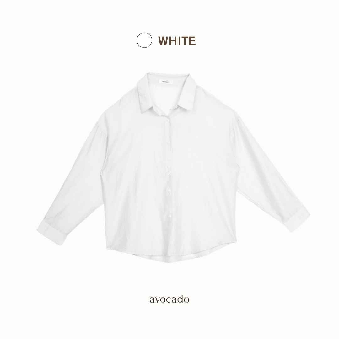 avocado - Milan light shirt เสื้อเชิ้ตเนื้อผ้า Lyocell Premium สัมผัสนุ่ม เย็น สบาย