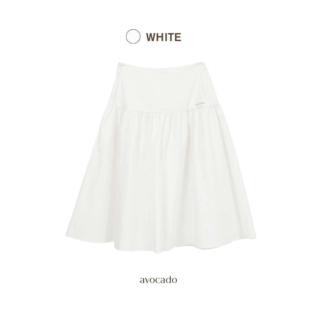 avocado - Lucia Skirt กระโปรงเอวสูง เนื้อผ้าธรรมชาติ I Size S-XL