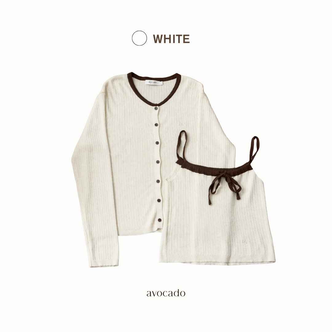 avocado - Rib-bie Knit Set ชุดเซทเนื้อผ้าไหมพรม ผ้านุ่ม I ได้ 2 ชิ้น