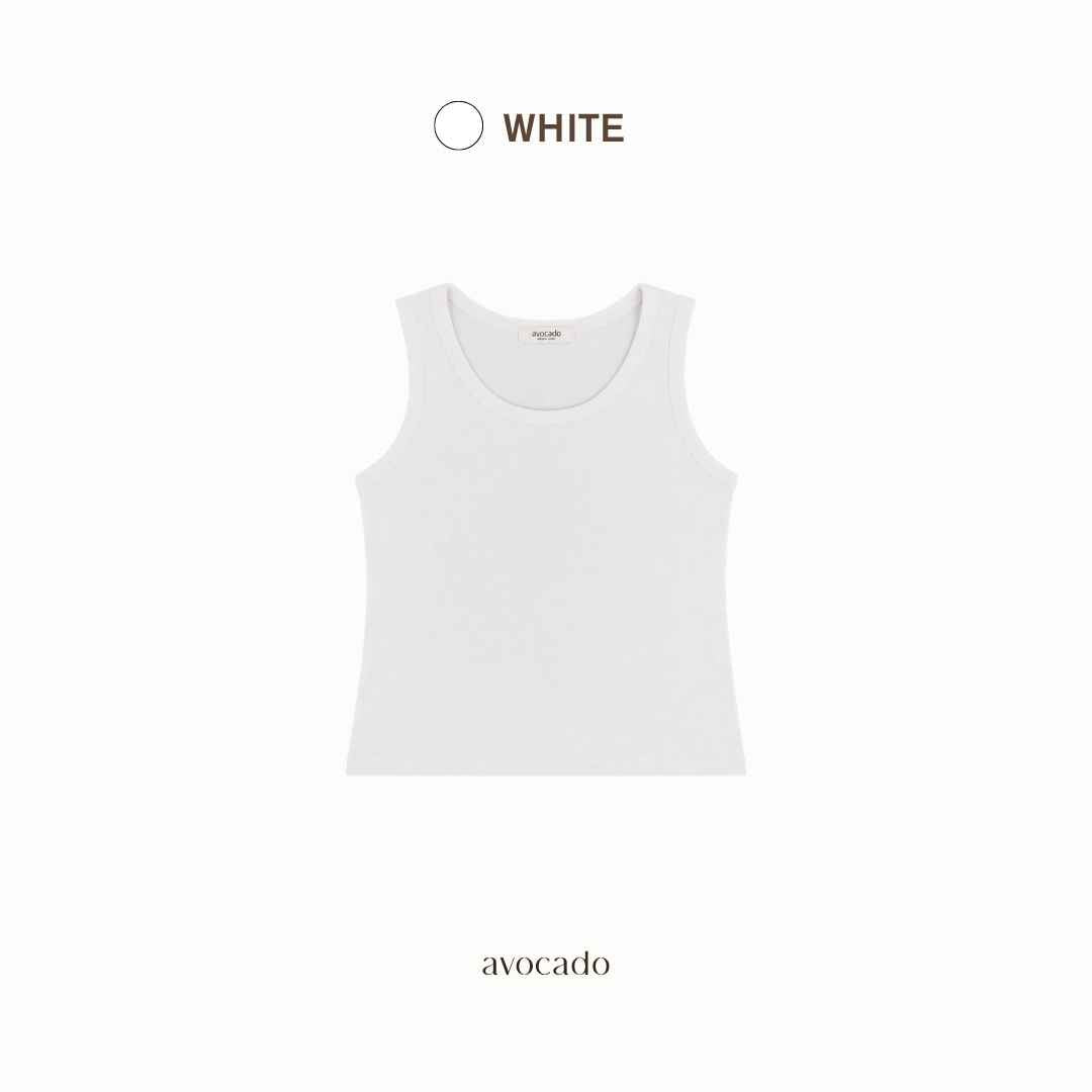 avocado - Cara Tank Tops เสื้อกล้ามทรงตัวยาว คอยู ผ้านุ่ม ลื่น ใส่สบาย