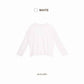 avocado - Megan long sleeve tops เสื้อแขนยาวทรงโอเวอร์ไซส์สีพื้น เนื้อผ้าบางเบา