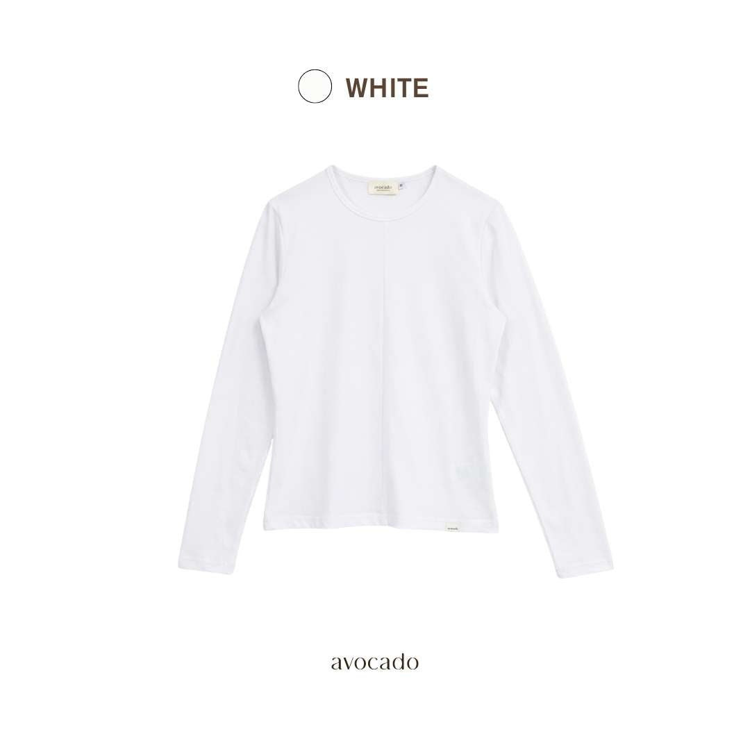 avocado - Silvi Top เสื้อแขนยาวเนื้อผ้าเบา ๆ โปร่ง ๆ