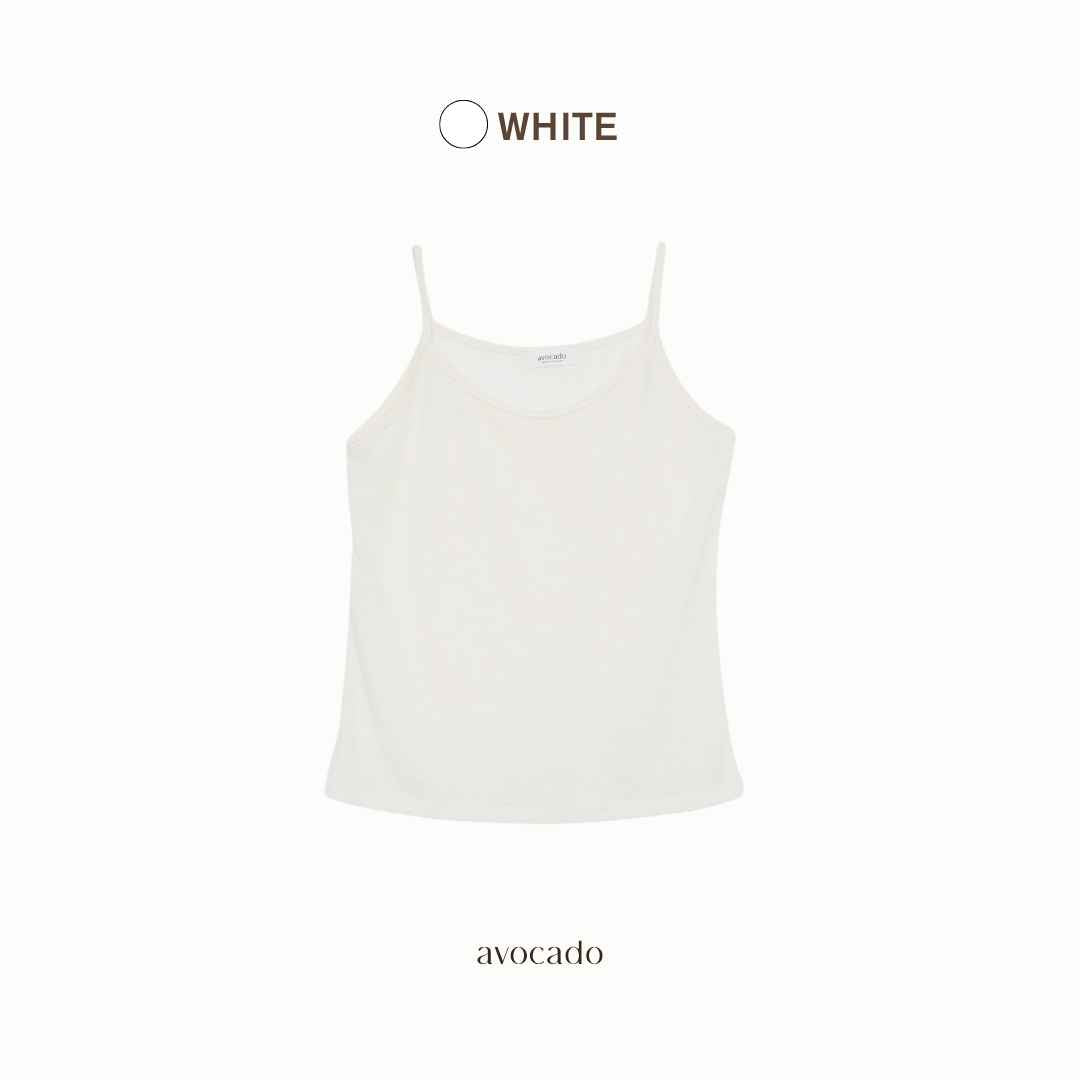 avocado - Ramel soft camisole เสื้อกล้ามเนื้อผ้า Cotton อยู่ทรงสวย