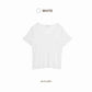 avocado - Gelato basic tee เสื้อยืดคอยู ทรงเบสิค ผ้าใส่สบาย ไม่ร้อน