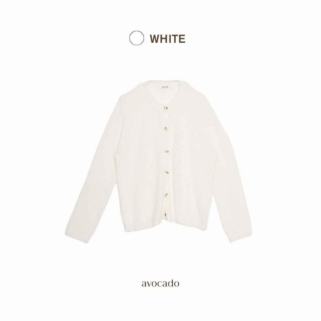 avocado - Monaco crochet tops เสื้อคาร์ดิแกนถักโครเชต์ทรง Oversize