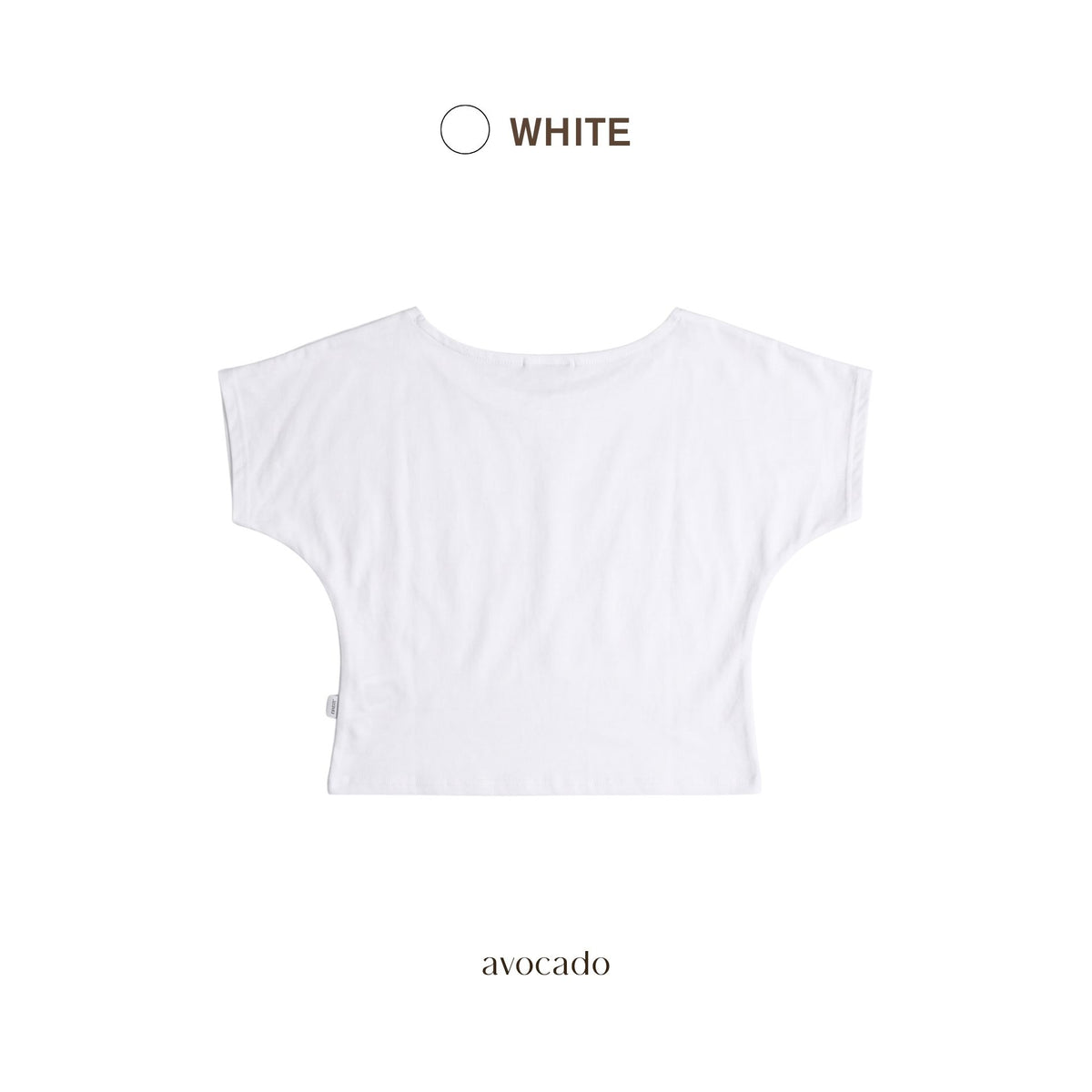 avocado - Aster top เสื้อยืดเบสิค ทรงคอปาด ดีไซน์เก็บเอวเข้า แมตช์ง่าย I มี 2 ไซส์